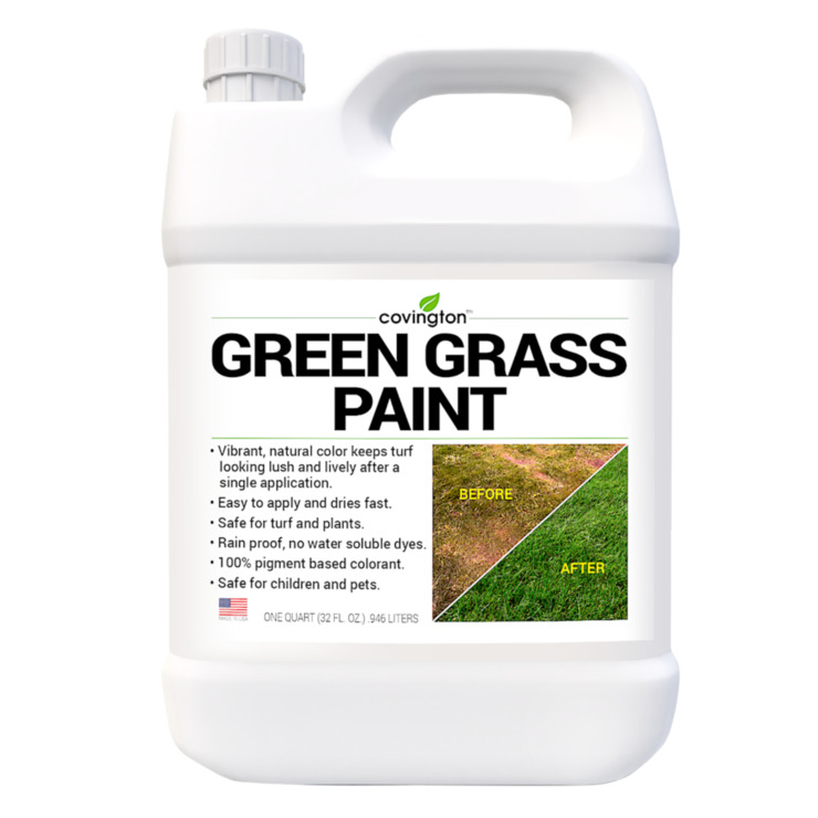 Green Grass Paint for Lawn Turf Dye Colorant Covers Pet Dog Urine Brown Spots