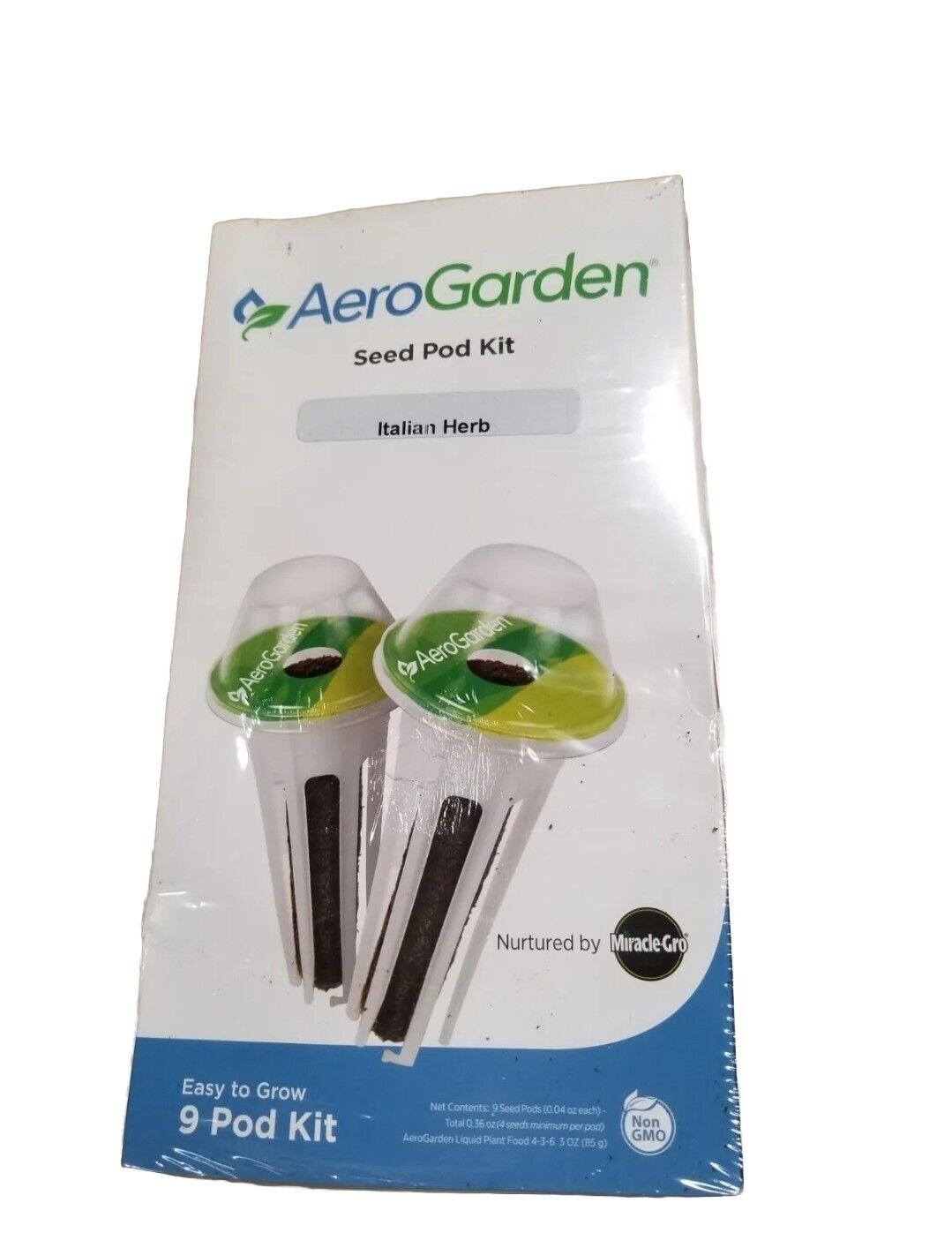 AeroGarden 809507-0208 Green Indoor Salsa Garden Seed Liquid Pod Kit 9 Pod Kit