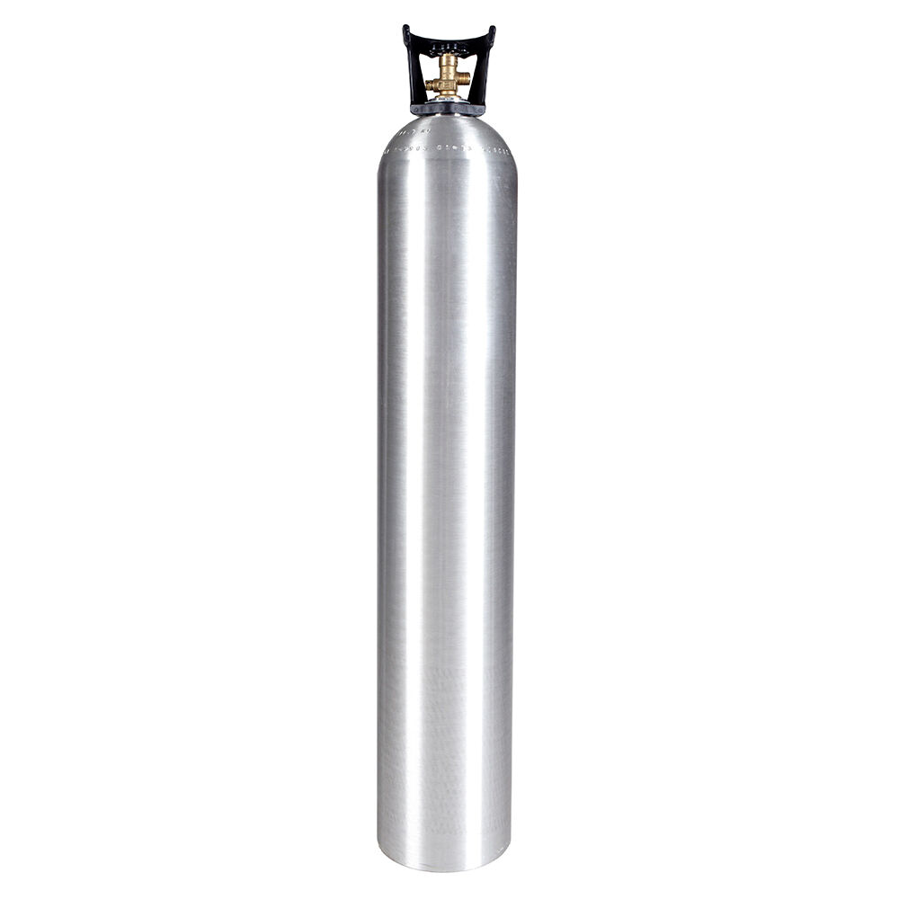 New 50 lb. Aluminum CO2 Cylinder Great for Homebrew and Hydroponics DOT Approved