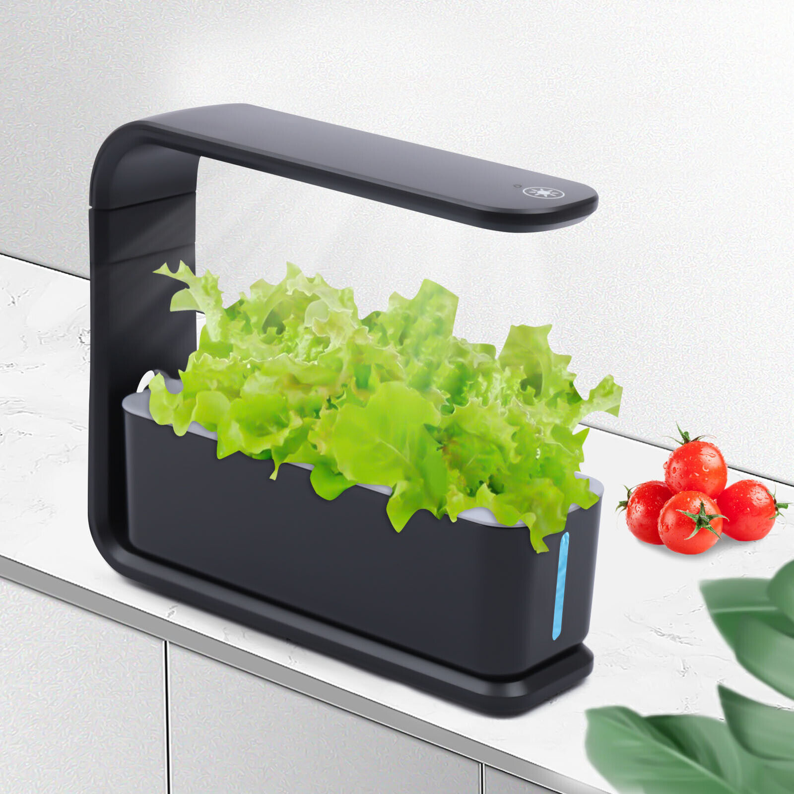 Hydroponic Growing System 3 Pods Indoor Garden Plants Fruits Growing w/60 LEDs 