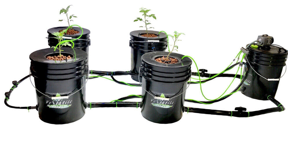 Versatile Hydroponics Ltd. top fed DWC System. Quality Made By Growers 4 Growers