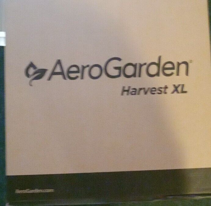AeroGarden Harvest XL In-Home Garden System White with 6 Pod Kit Open Box