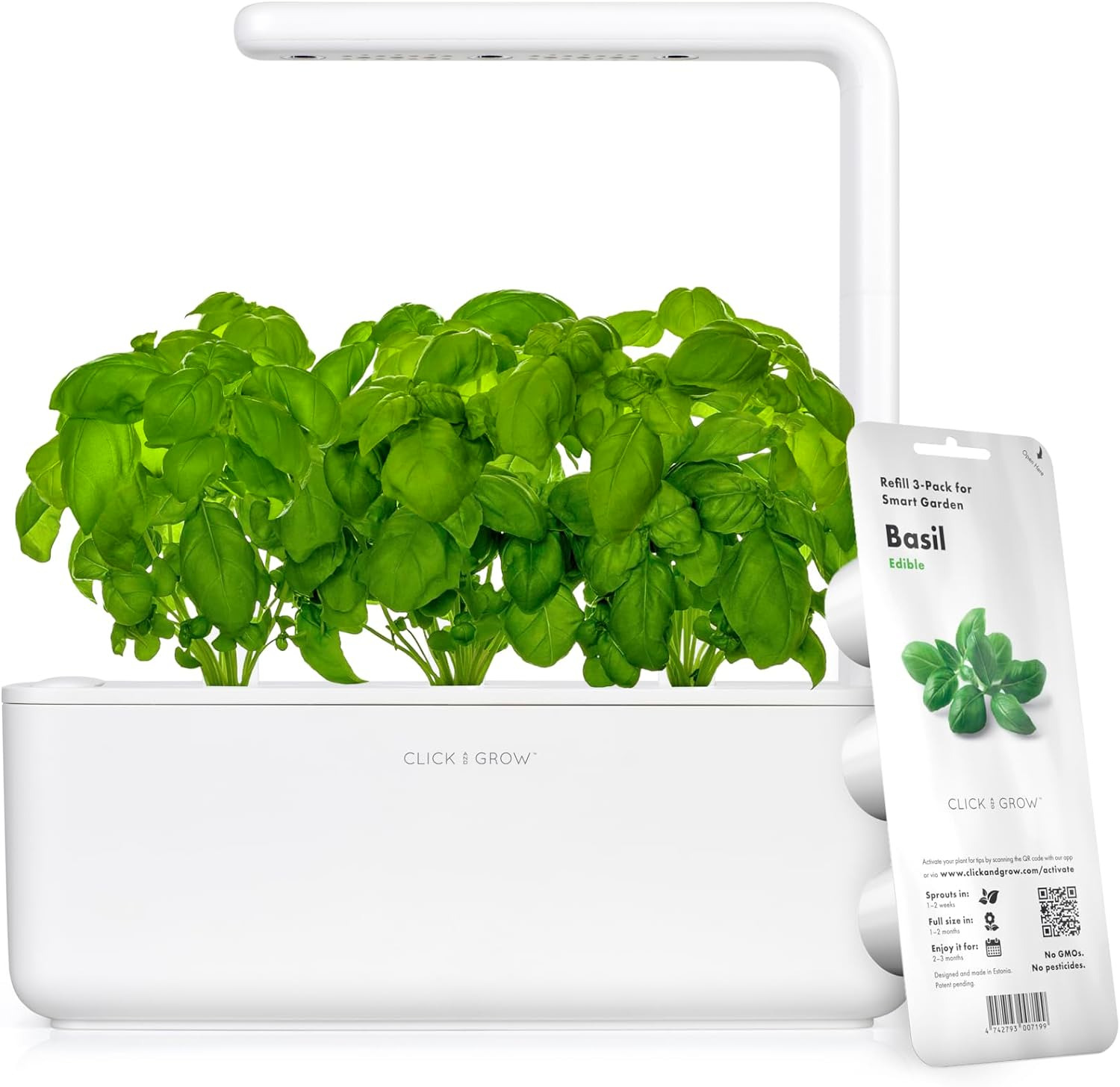 Indoor Herb Garden Kit w/Grow Light Smart Garden for Home Kitchen Windowsill 