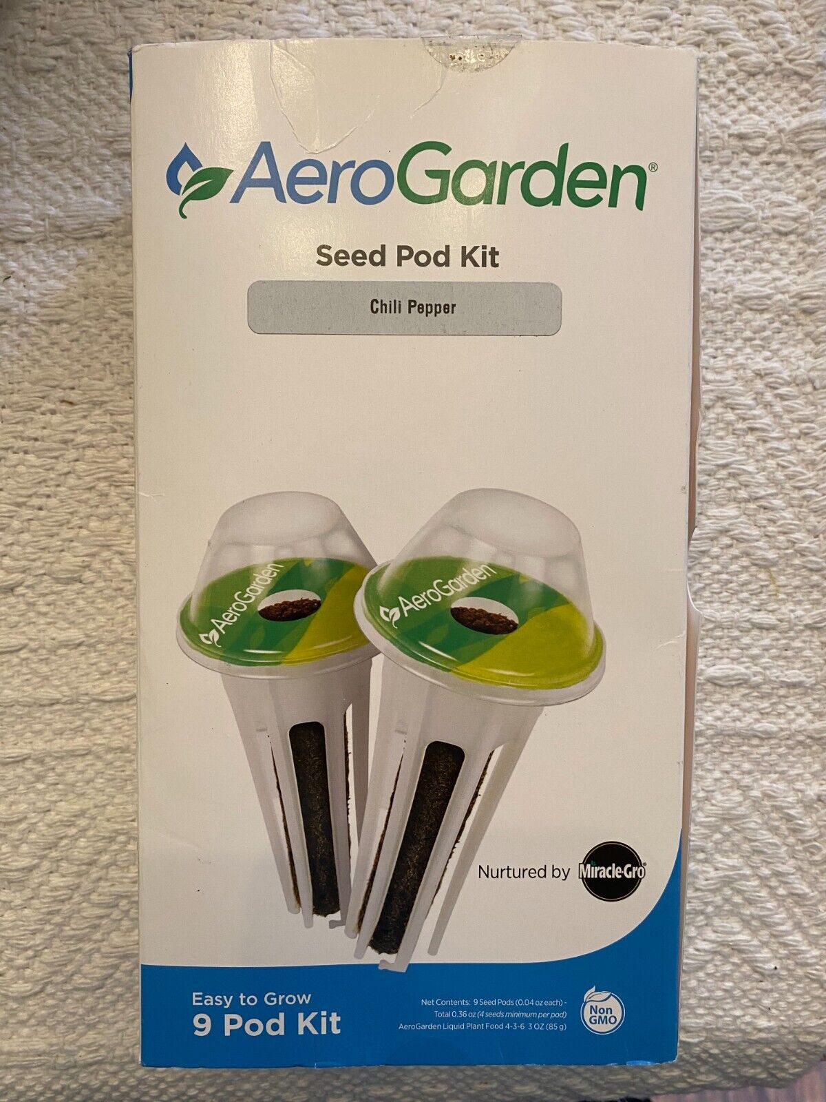 AeroGarden Seed Pod Kit - 9 Pod Kit / Chili Pepper -  Nurtured by Miracle Gro