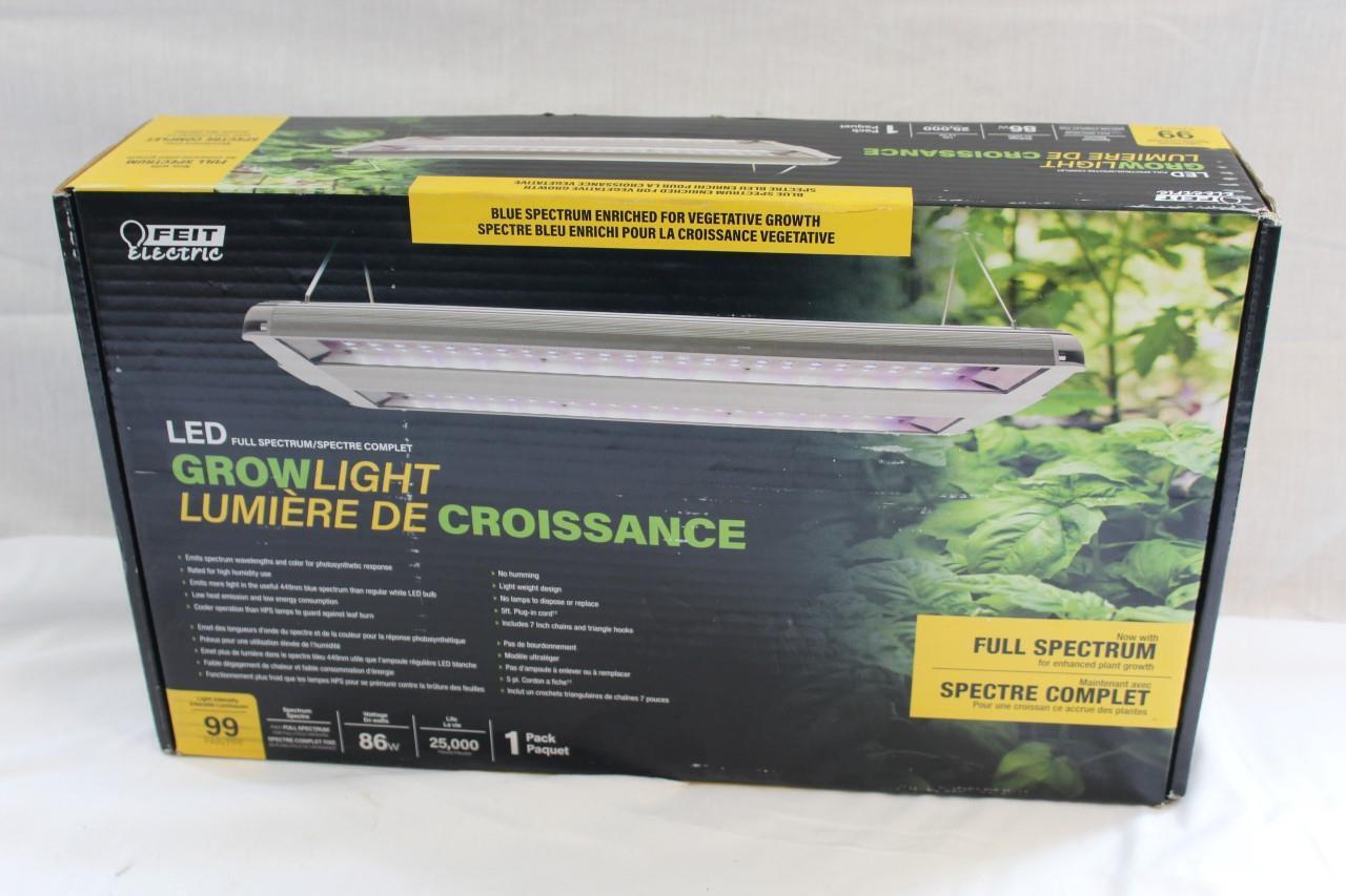 FEIT Electric 99 PPF Full Spectrum Enriched Plant Grow Light GLP14FS/HB/80W/LED