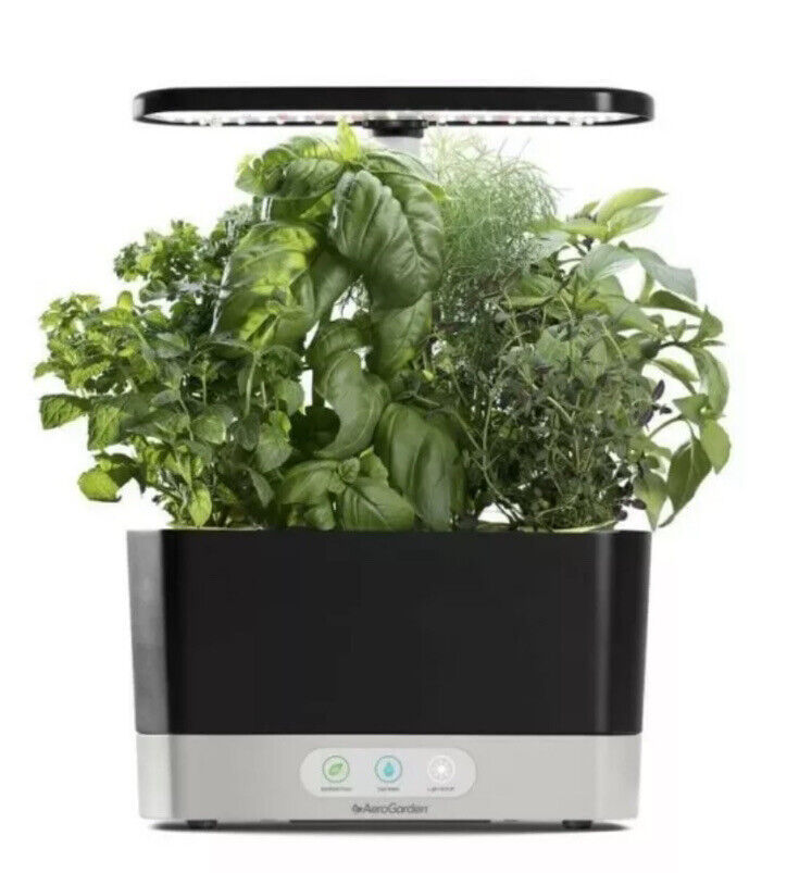 NEW- AeroGarden 6 Grow Pods Harvest Elite Slim In-Home Garden System.