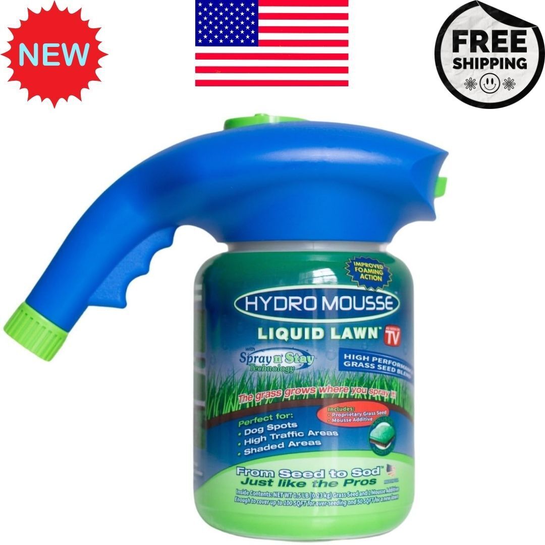 Premium Liquid Lawn System - Grow Grass Anywhere - Made in USA