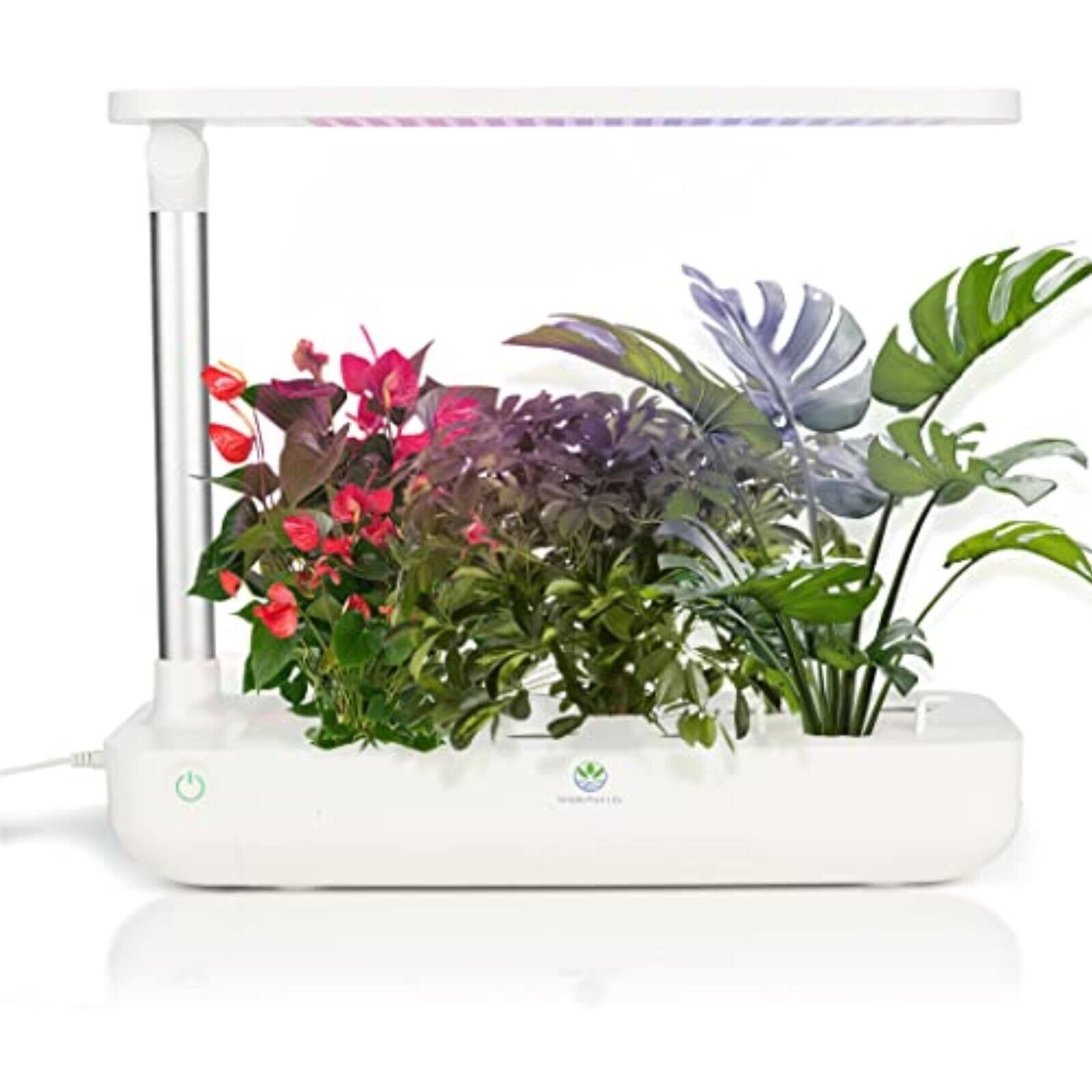 9 Pods Hydroponics Growing System Indoor Herb Garden Grow Light Plants Home