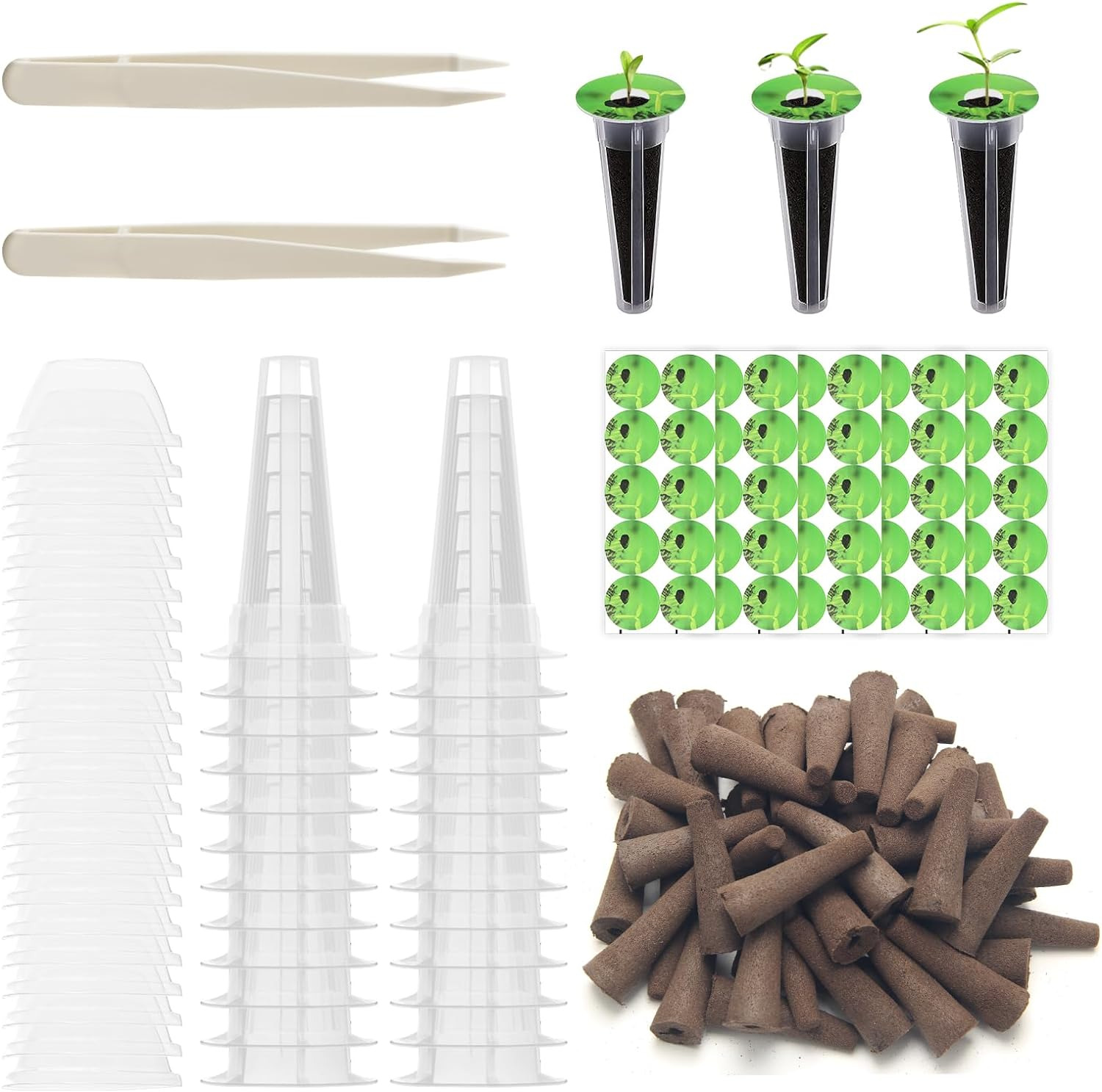 150Pcs Aerogarden Seed Pod Kit: Hydroponic Grow Accessories