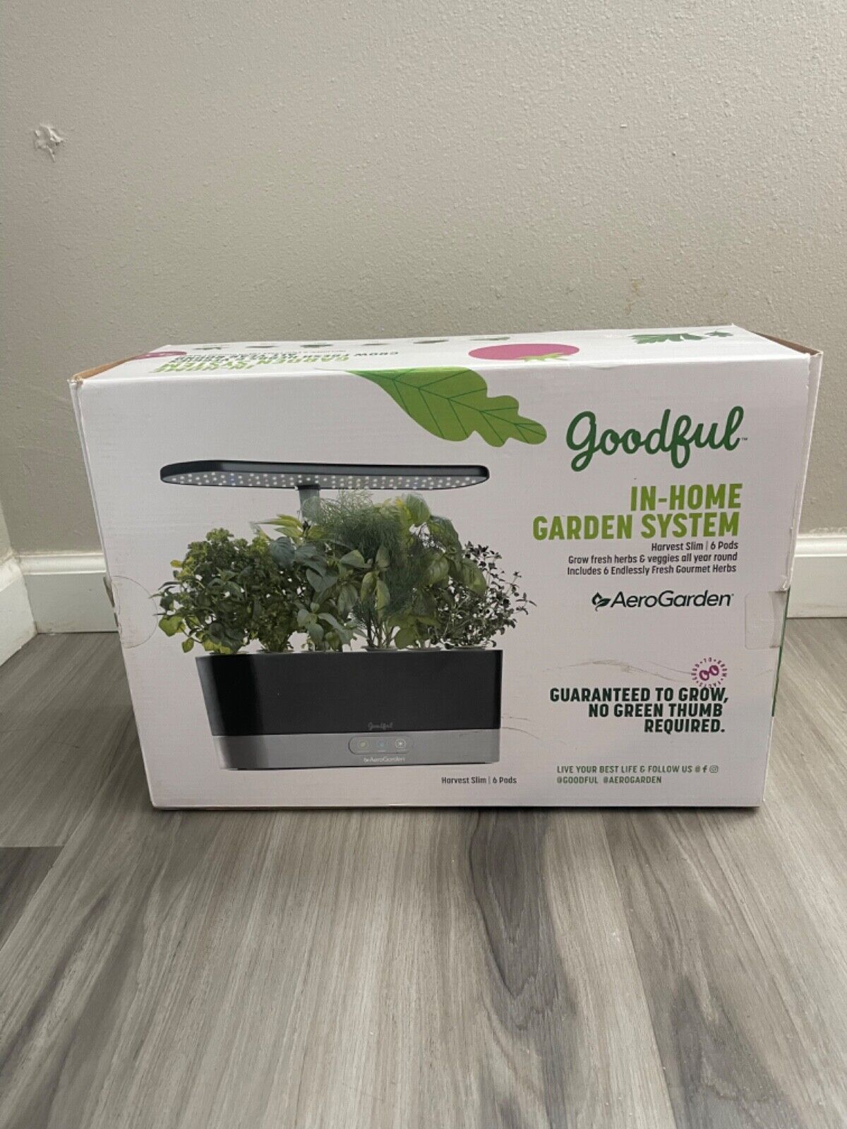 Goodful AeroGarden In home Garden System 6 Pod System