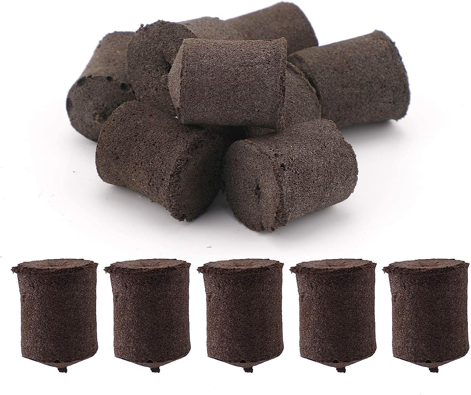 50Pcs Grow Sponges Seed Starter Plugs Root Growth Sponge Plugs Compatible with S