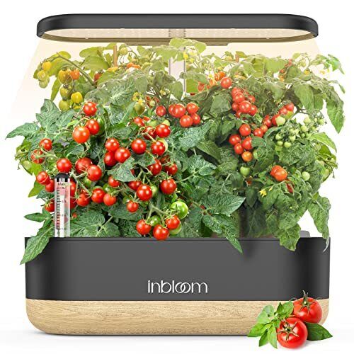 inbloom Hydroponics Growing System 10 Pods Indoor Herb Garden with LEDs Full-...