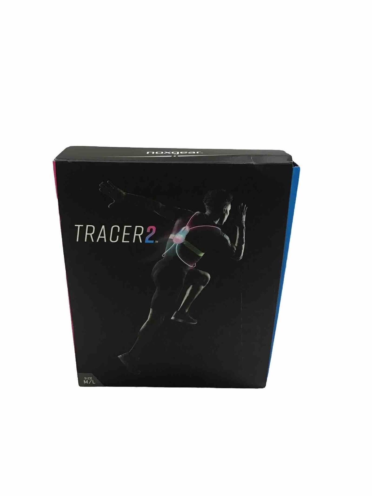 Noxgear Tracer2 360 Visibility Multicolor Reflective LED Running Vest M/L