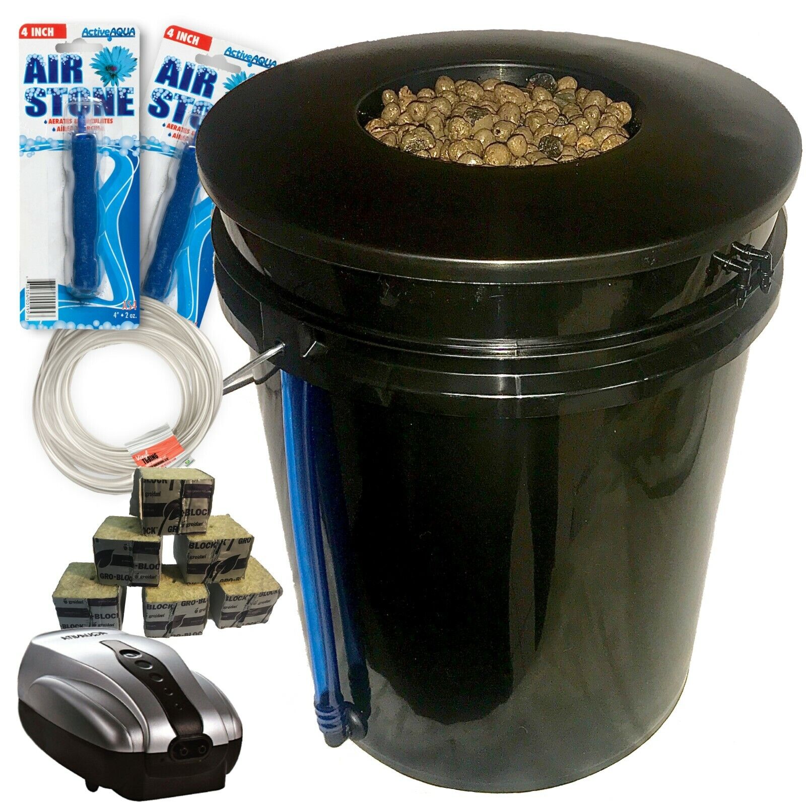 The Atwater HydroPod - DWC Hydroponic System Kit - No Nutrients or pH Testing