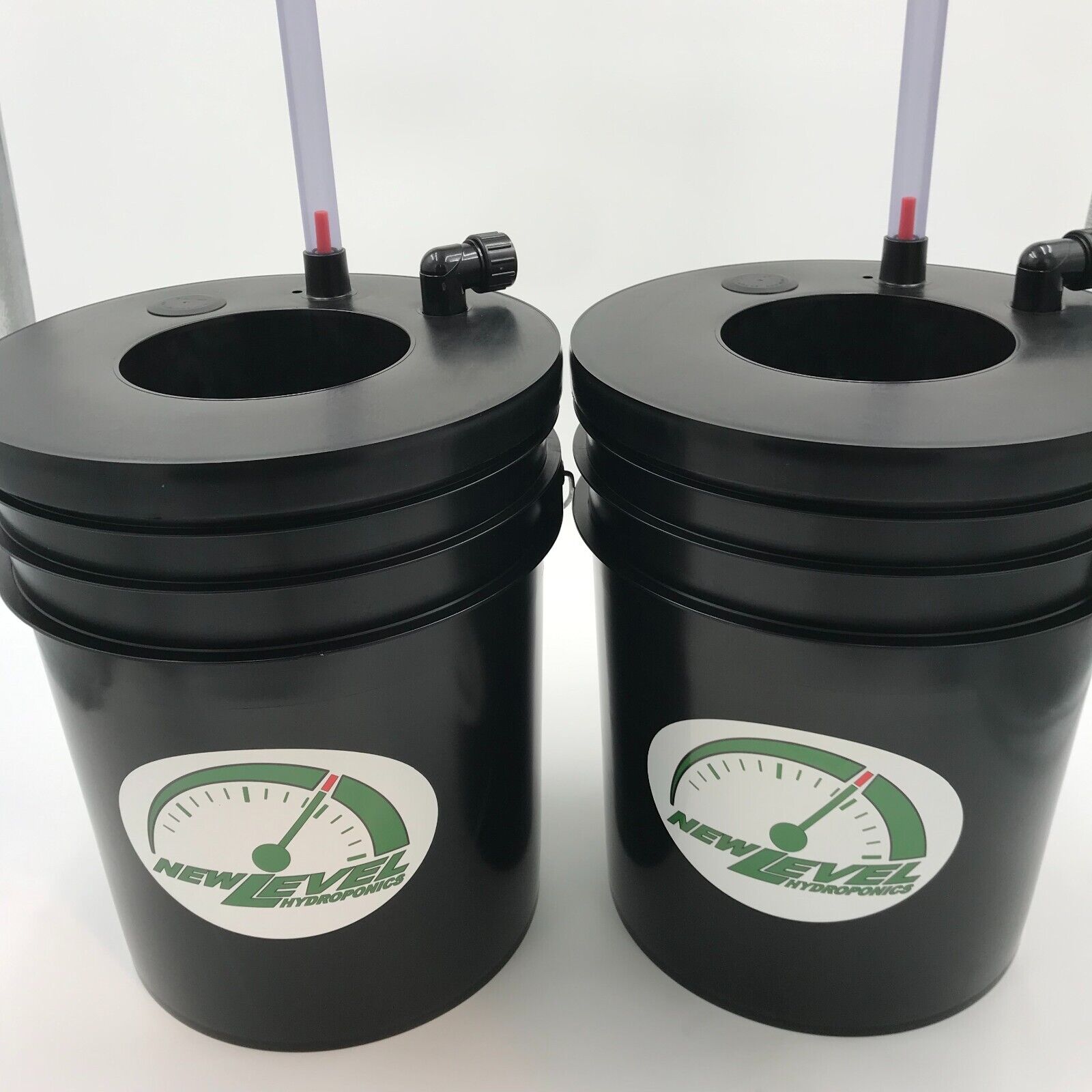 2 Bucket and Grow LID DWC combo - NEW LEVEL HYDROPONICS  -  3.5 or 5 gallon