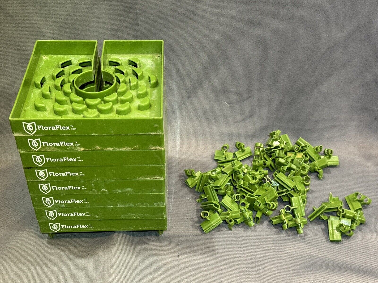 FloraFlex 6” Cap for Rockwool cube, Drip Irrigation, Algae Protection (50 PCS)