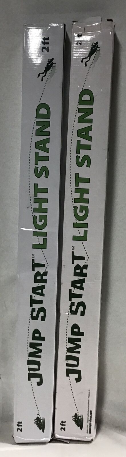Hydrofarm Jump Start 2-Feet Hydroponic Grow Light Stand (Stand Only)  Lot Of 2
