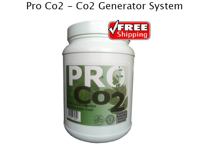 Pro Co2 Generator System Increase 25% Fast Grow Plants Hydro Tent Box Cover 3x3