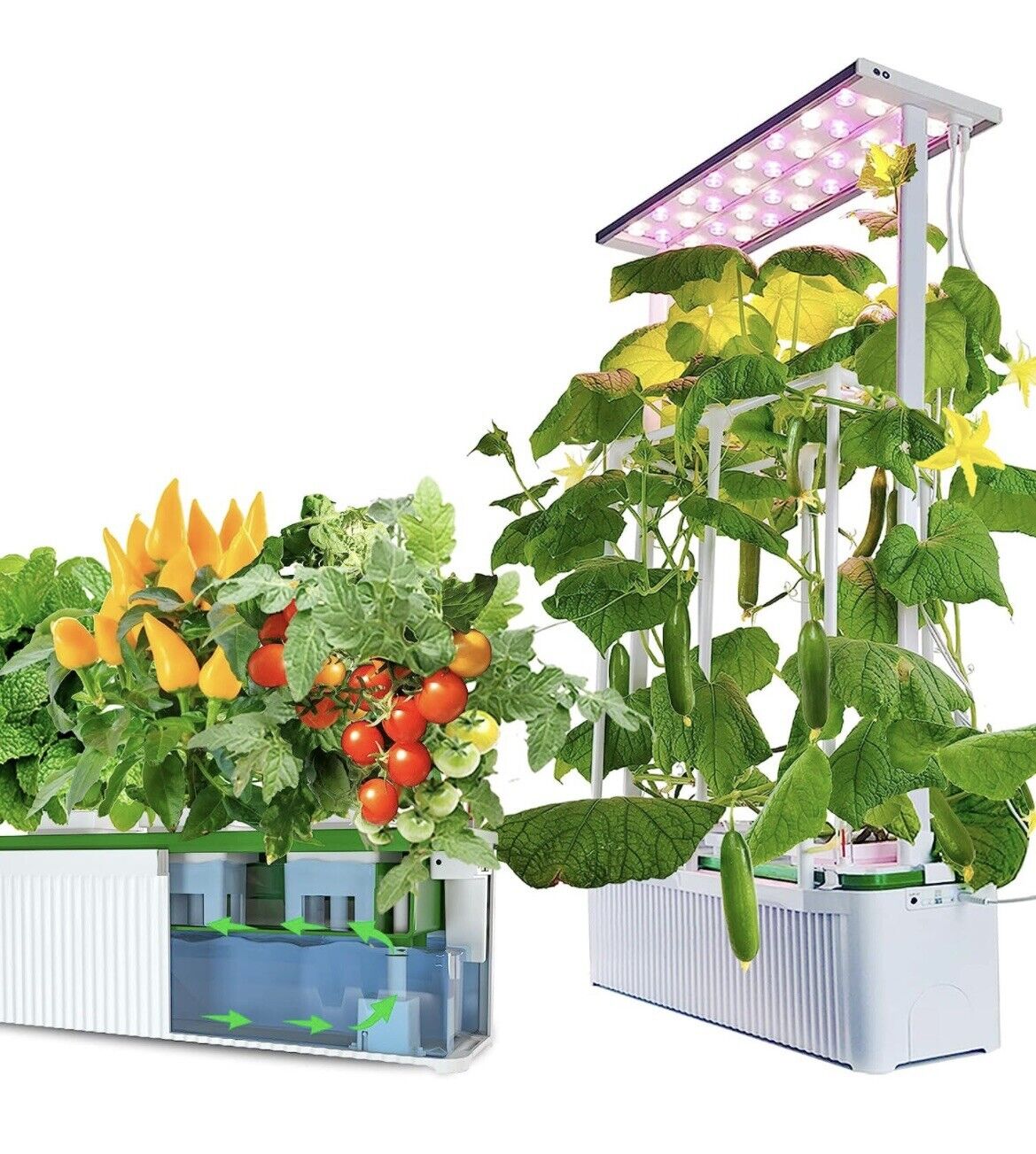BRAND NEW Smart Hydroponic Growing System With Light Kit