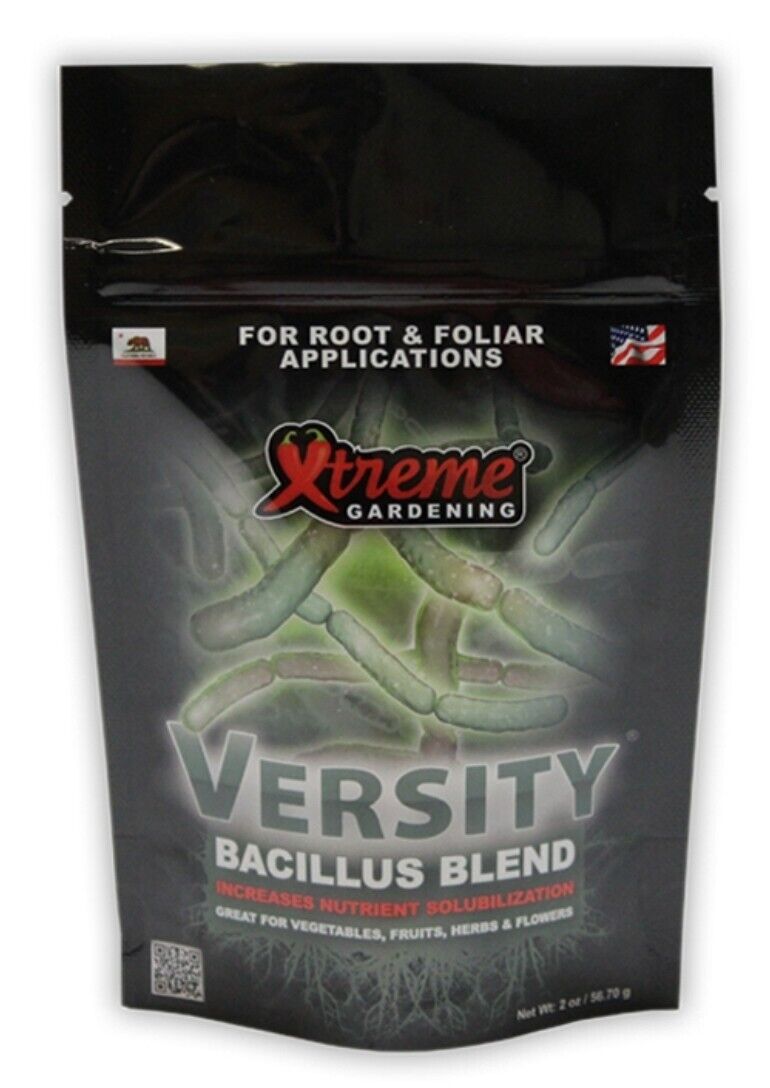 Xtreme Gardening - Versity - Bacillus Blend - Beneficial Bacteria- 2 oz