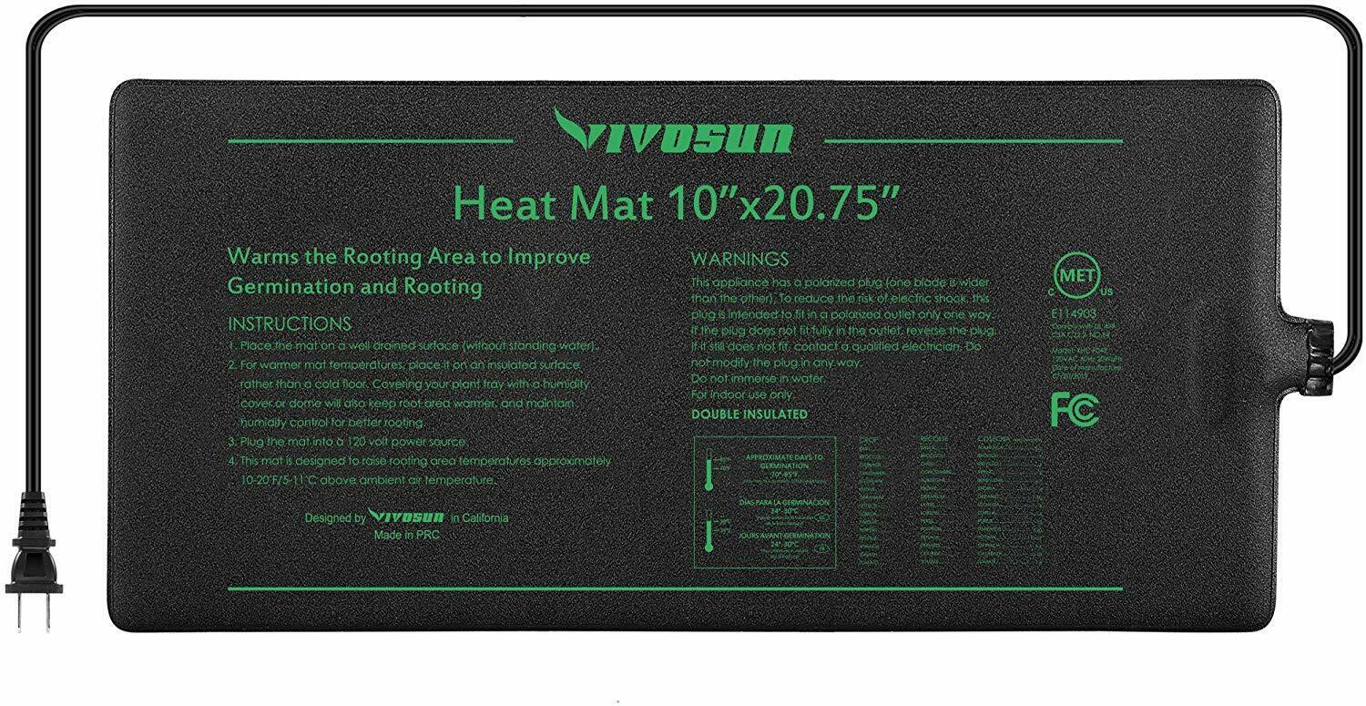 VIVOSUN Seedling Heat Mat 10\