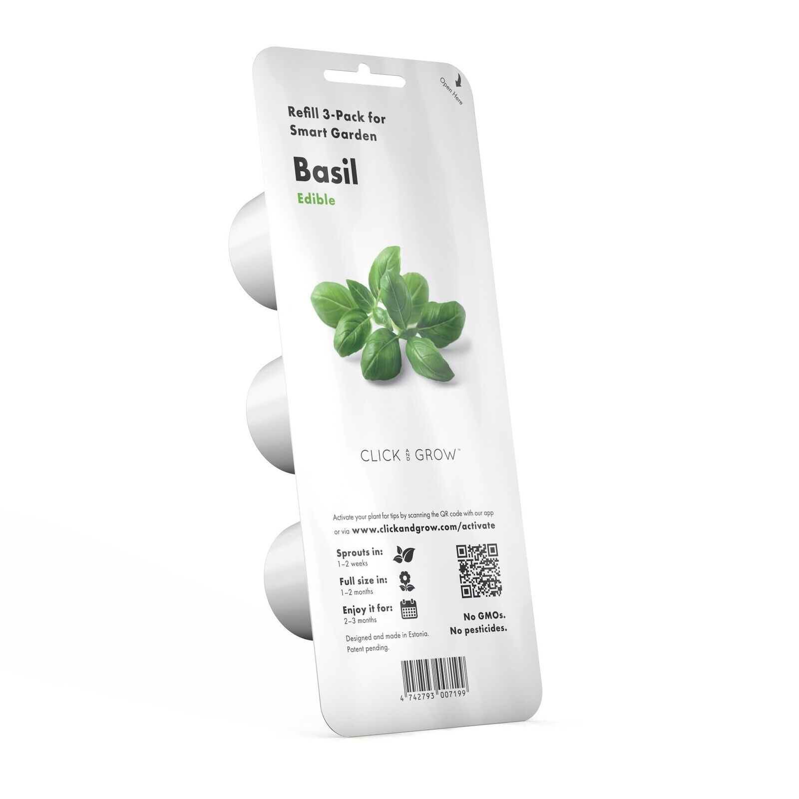 Smart Garden Basil Plant Pods, 3-Pack