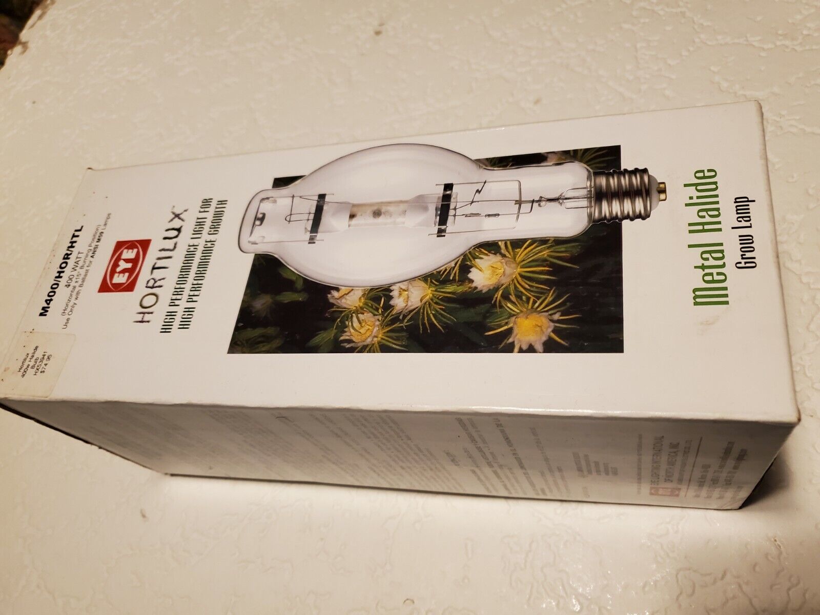 Hortilux MH 400w MH Metal Halide Grow Light Lamp Bulb