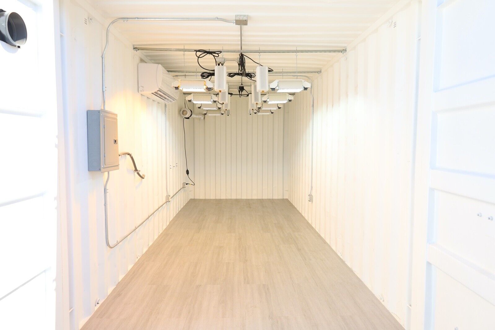 Shipping Container Grow Room Full Set Up 20'