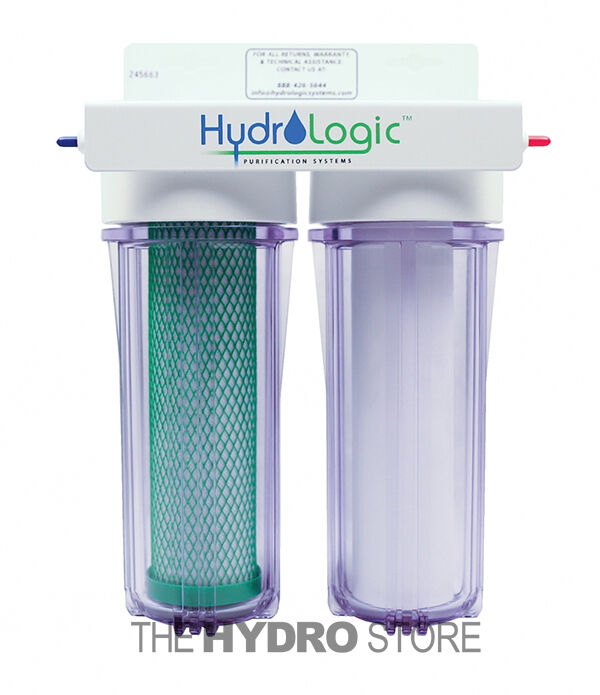 Hydro Logic Small Boy De-Chlorinator Sediment Filter - water filtration system