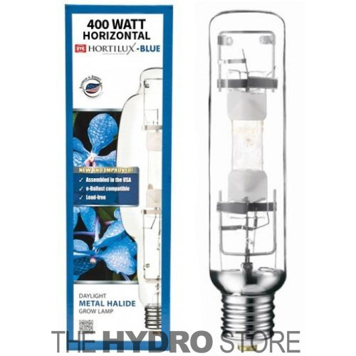 Eye Hortilux Blue Daylight 400W MH Metal Halide -Grow Light Lamp Bulb watts