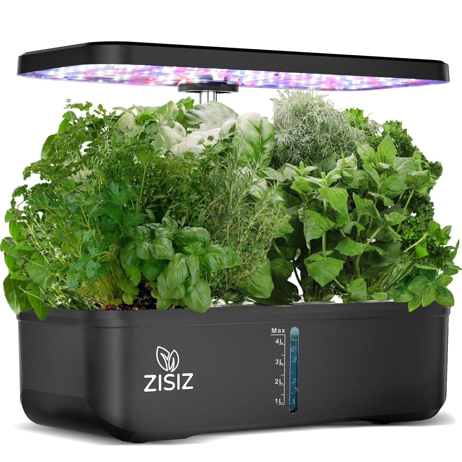 ZISIZ Hydroponics Growing System：Indoor Garden Kit,(SPD2023) 12 pods