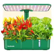 Hydroponics Growing System Full Indoor Herb Garden Grow Kit 15 Pods w/ LED Lamp picture