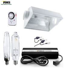 iPower 1000W HPS MH Dimmable Grow Light System kit Air Cooled Hood Set for Plant picture