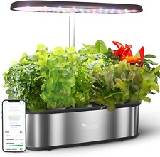 Hydroponics Growing System 12 Pods Smart Herb Garden Kit Indoor APP & Wifi 24W picture