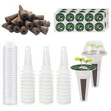 Hydroponic Pods Kit, 120pcs Seed Pod Kit with 30 Grow Sponges, 30 Grow Basket... picture