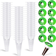 Cunhill 100 Pcs Hydroponic Growing Kit Include 50 Pcs Hydroponic Plant Replaceme picture
