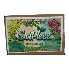 Soil-less Microgreens At Home Growing Kit Grow Your Own Greens Brand New Sealed picture