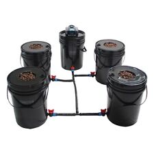 Hydroponic grow system complete kit. Deep water culture, 4' scrog net included. picture