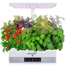 Serenelife Smart Indoor Garden-Indoor Herb Garden w/ LED Grow Lights Panel-White picture