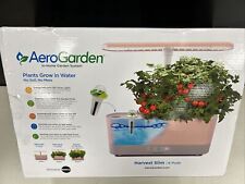 PINK AeroGarden Harvest Slim Hydroponic Indoor Garden picture