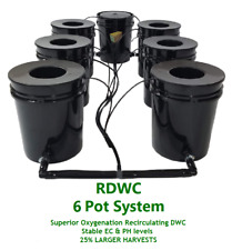 GROW 6 HYDROPONIC SYSTEM  RDWC DWC picture