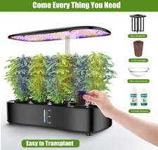 Large Tank Hydroponics Growing System 12 Pods, Herb Garden Kit Indoor picture