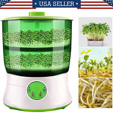 Household Automatic 2 Layer Bean Sprouts Machine Bean Sprouter Seeds Growining picture