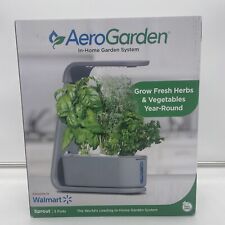 AeroGarden In Home Garden System Sprout 3 Pods In-Home LED Lights Gray *New* picture