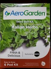 AeroGarden Seed Pod Kit Italian Herbs 6 Pod Kit  **SUPER FAST SHIPPING** picture