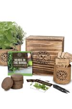 Indoor Herb Grow Kit 4Seed Garden Starter Kit Herbs In The Burbs Garden Republic picture