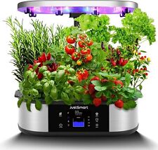 12 Pods Hydroponics Growing System With APP Controlled Indoor Garden Up To 30