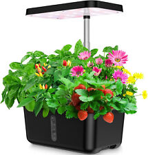 8 Pods Hydroponic Growing System Indoor Herb Garden Kit Perfect Christmas gift picture