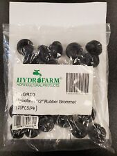 Hydrofarm 1/2 inch Grommets for hydroponics or aquarium application 25 pack picture