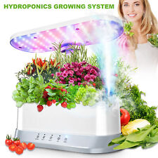 Hydroponics Growing System with LED Grow Light, Indoor Herb Garden 11 Pods picture